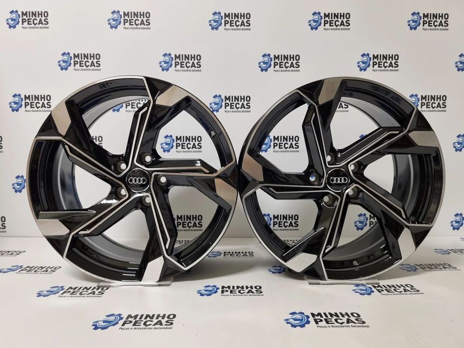 Jantes Audi SQ8 2024 em 18 Preto Polido (5x112)