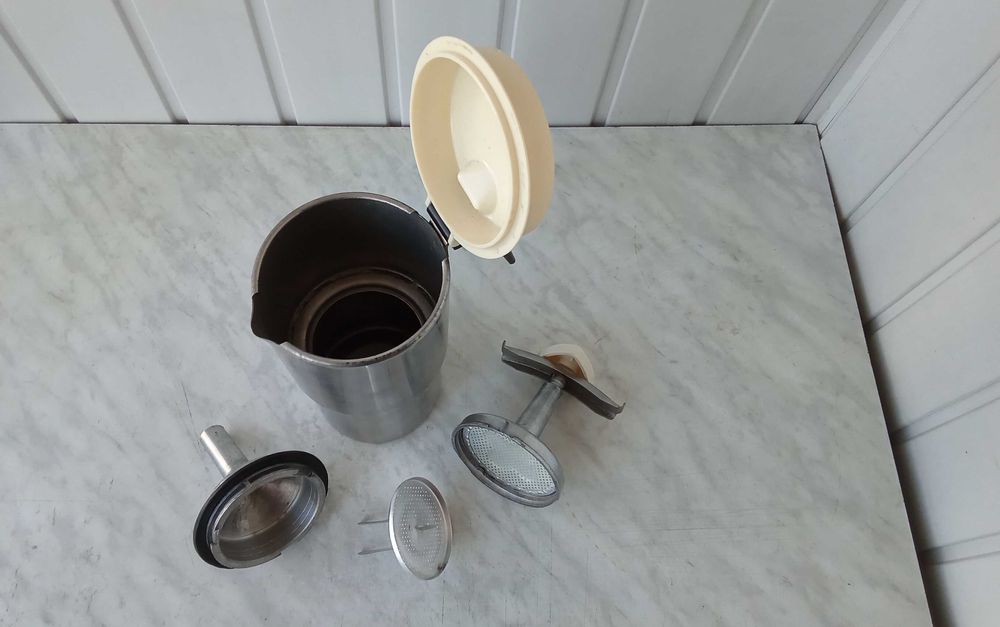 Кавоварка Гейзерна 800 (мл), Нержавіюча Сталь. made in USSR.