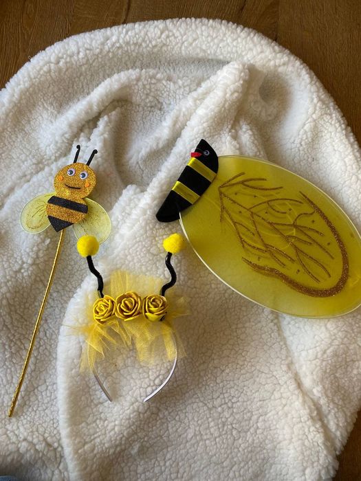 Крила бджілки,жука сонечка,костюм,обруч жабки,промінчика