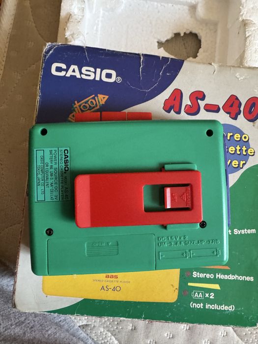 Плеер касетний касіо