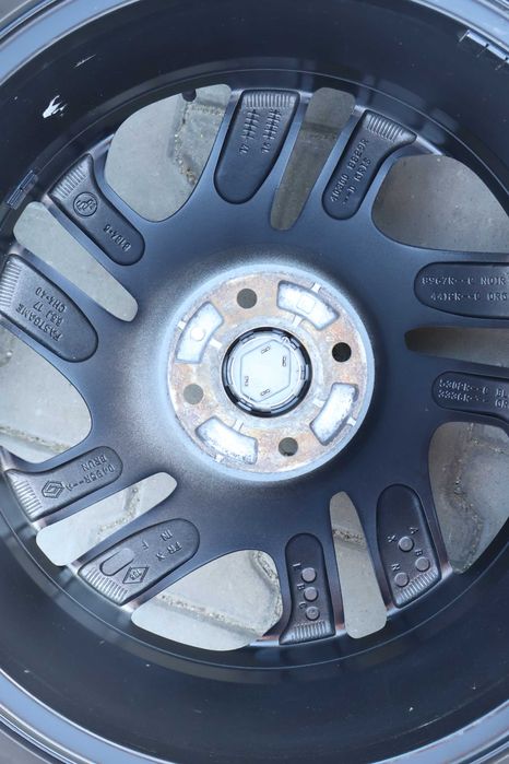 4x Alufelgi 4x100 17'' 6,5J ET40 RENAULT  +TPMS DEMO Jak NOWE