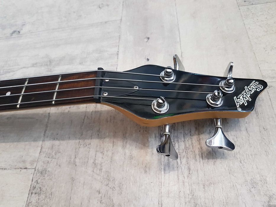 Gitara Basowa SkyWay Bass 4 yellow-orange neon - wysyłka Free -zamiana