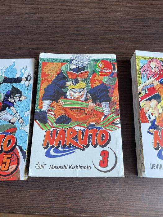 Naruto Manga 1,2,3,5