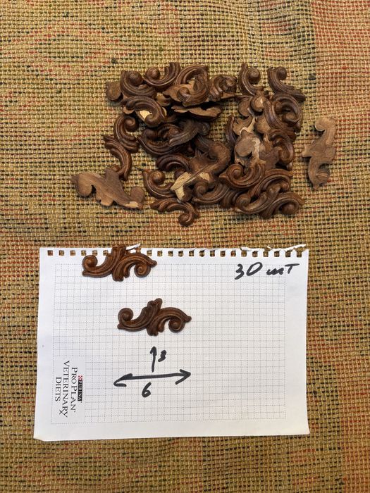 Продам резные изделия из дерева накладки для мебели
