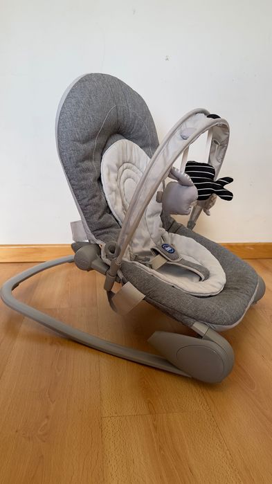 Espreguiçadeira evolutiva, CHICCO Hoopla - cinzento