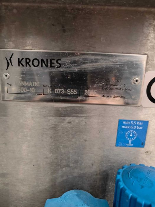 Krones Canmatic 600-10 , Etykietarka