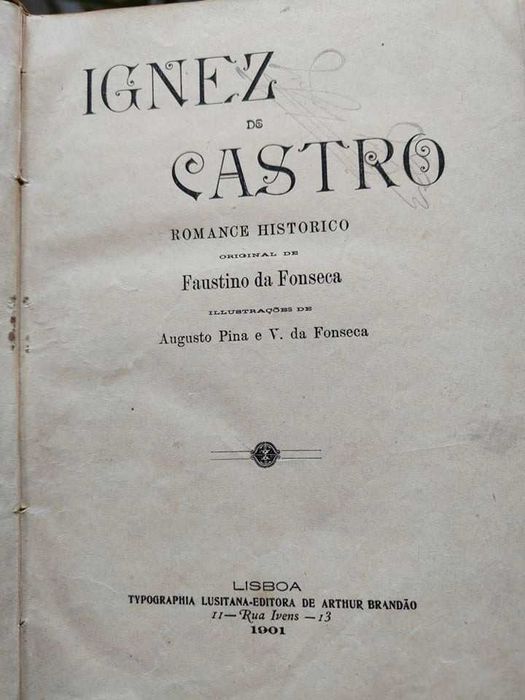 Faustino da Fonseca - Inês de Castro 1901
