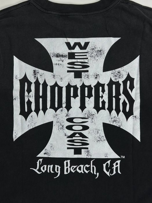 Лонгслів чорний Coast Choppers long arhive  Лонг черный S M L