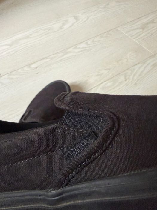 Czarne buty Vans Slip-on comfycush