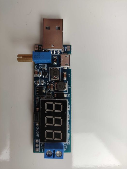 Перетворювач напруги універсальний USB - DC 3-12 В на 1-24 В