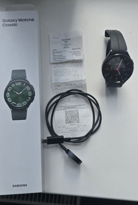 Samsung Galaxy Watch 6 Classic 47mm eSIM Black (SM-R965