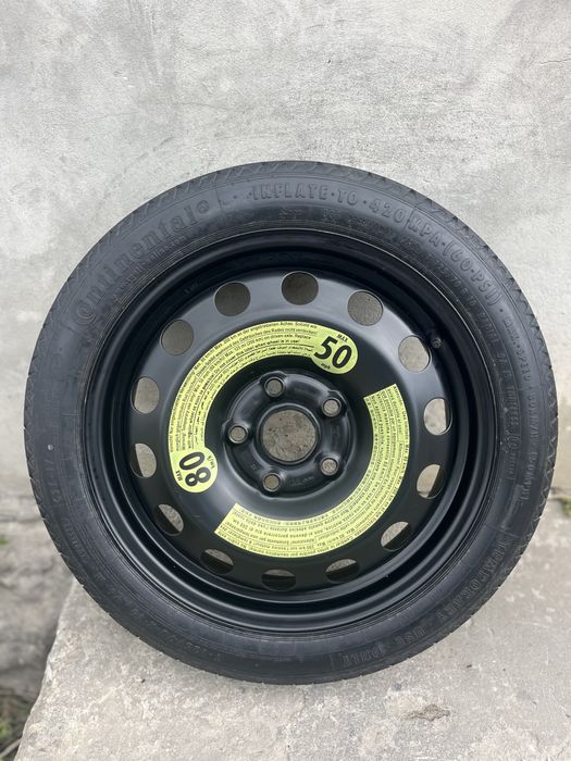 Докатка запаска r16 125/70 5*112 Volkswagen Touran golf 5 6 7