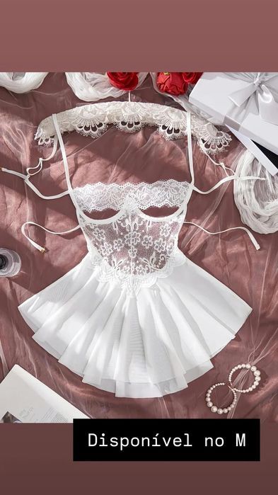 Lingerie luxo linha premium