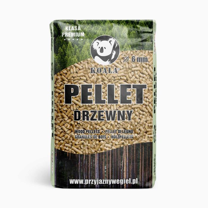 Pellet drzewny KOALA Premium – 1 paleta (975 kg)