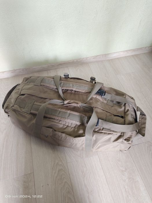 Тактична Сумка- рюкзак Oxford 1680g/m2 на 80л. (Койот).