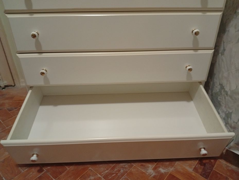 Móvel de quarto em branco