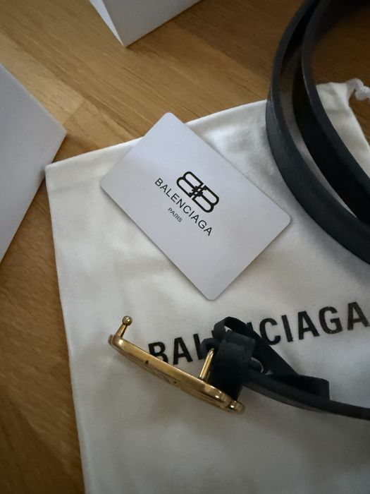 Pasek Balenciaga 115 cm Nowy w pudelku z woreczkiem