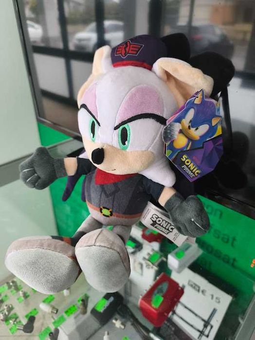 Peluche Sonic Prime NYC Rebel Rouge 32cm