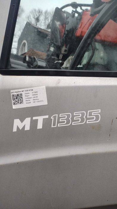 Podnośnik koszykowy Manitou 1335 ST3B 13m