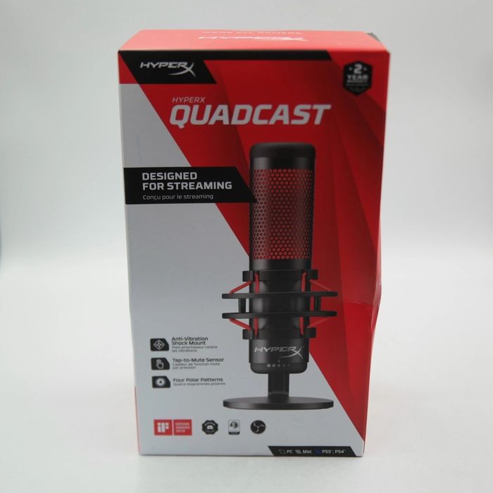 Новий мікрофон HyperX Quadcast