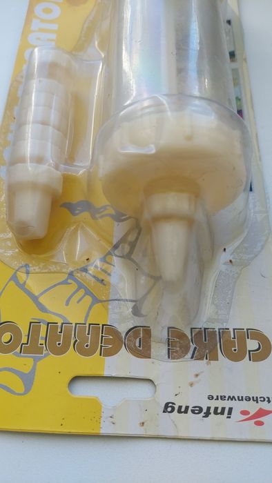 Кондитерський шприц для крема