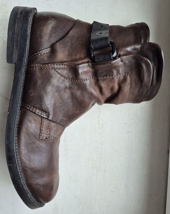 AS 98 roz. 42 SKÓRA NATURALNA w całosci  botki premium airstep