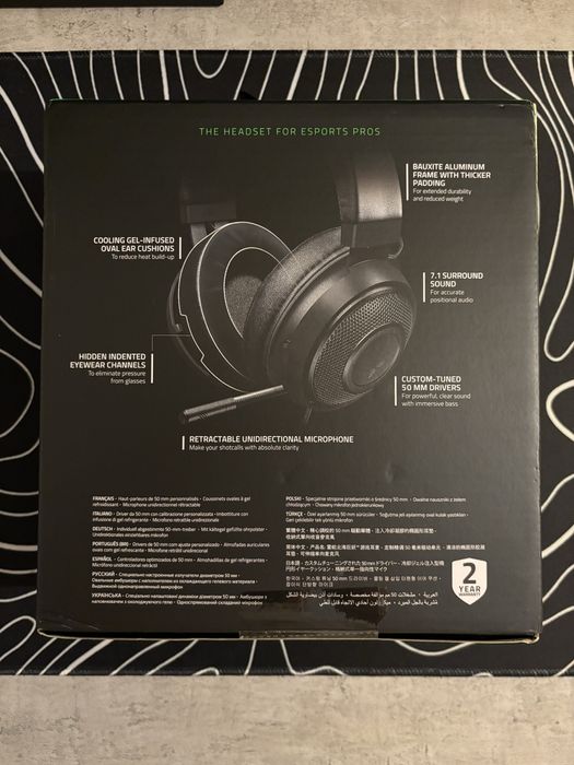 Razer Kraken 7.1 - Novos e Selados