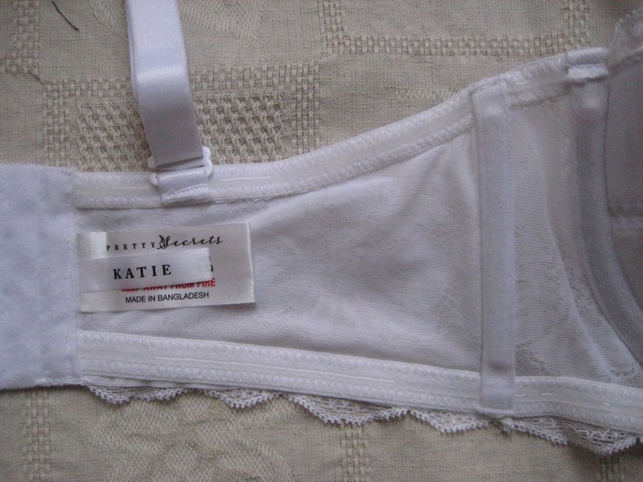 Pretty Secrets stanik 80E 80G 36E strapless samonośny odpinane rami