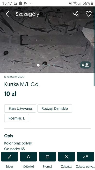 Kurtki rozm M/ L