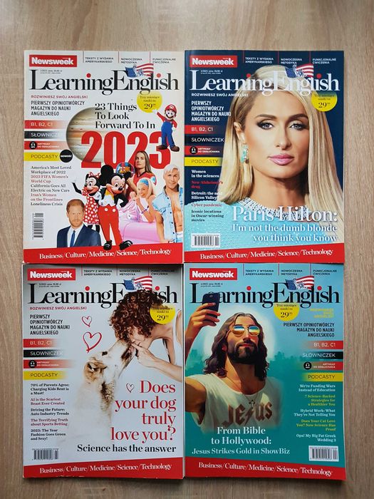 Newsweek Learning English 2023 - magazyn do nauki angielskiego