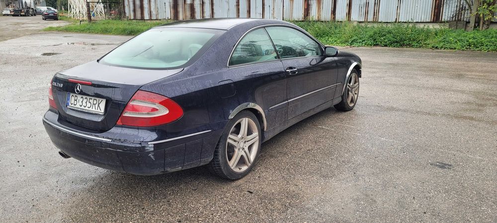 2003 MERCEDES CLK W209 2.6 V6 Gaz Automat Na części Zamiana