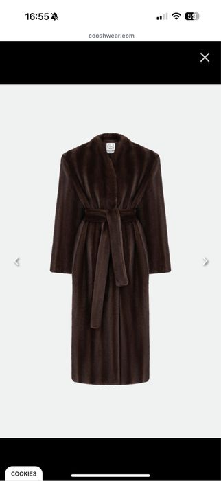 Неймовірна  шуба у віниажносу стилі від бренду coosh