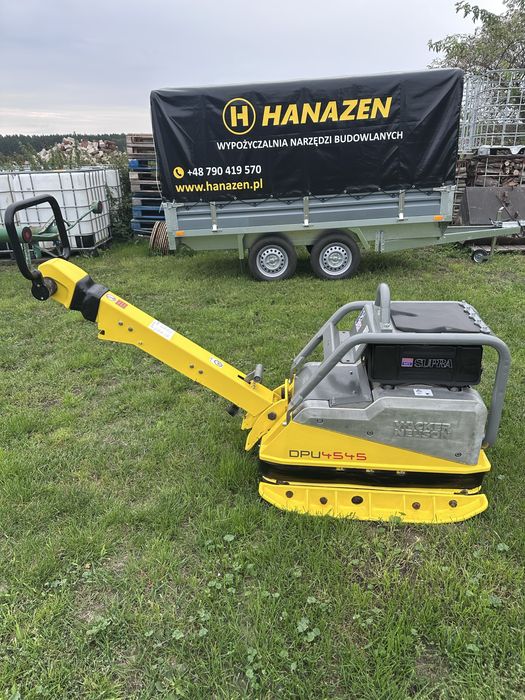 Zagęszczarka Wacker Neuson DPU 4545 Rewers przód tył 400 kg silnik Hatz 2017 r Sprawna F.Vat
