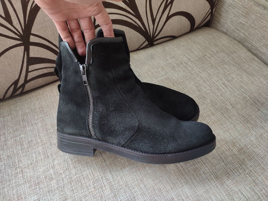 Черевики чоботи ботинки ботильйони braska 39 замша