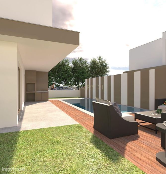 Moradia T3 Aroeira em condominio Homogeneo com acabamentos gama alta