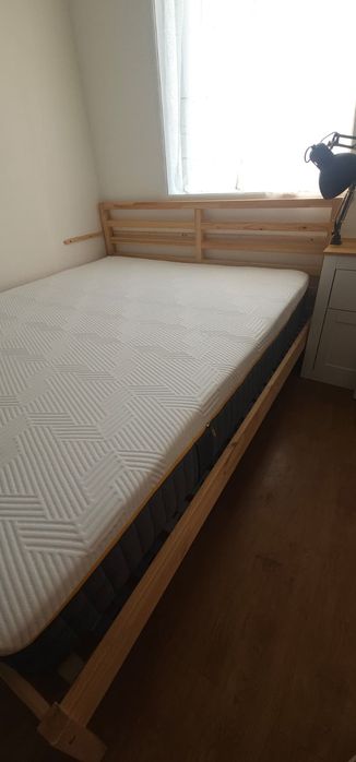 Colchão EMMA 160x200 + Cama IKEA TARVA + Estrado