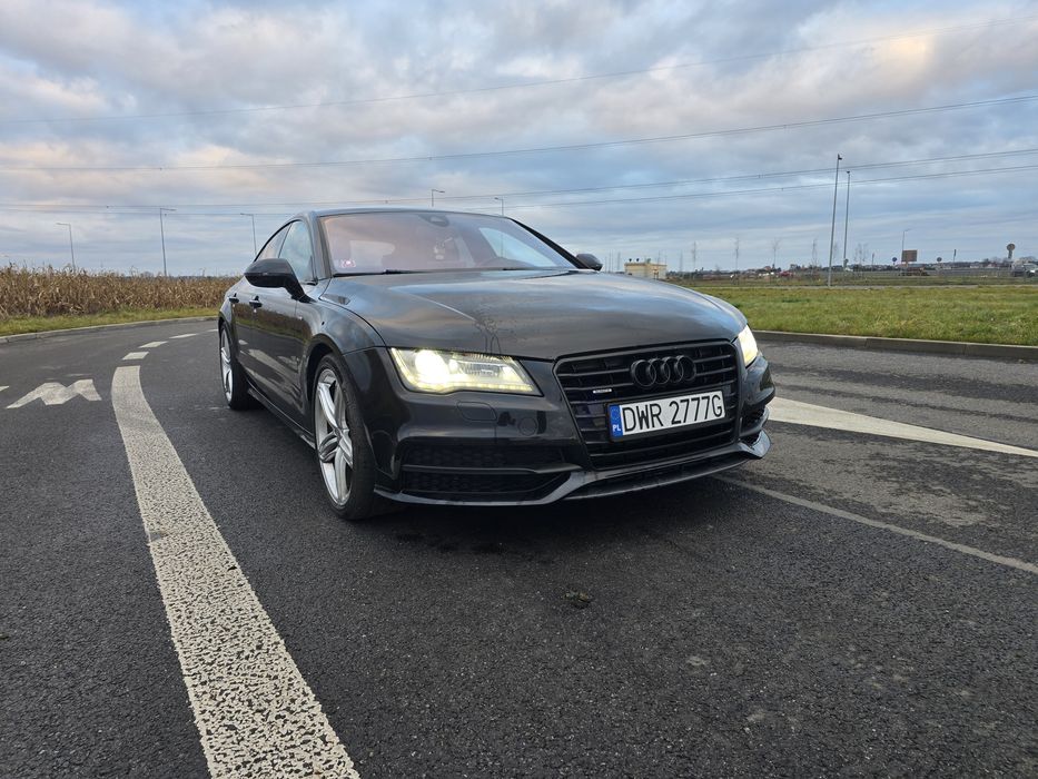 Audi a7 3.0 d łopatki automat  masaże  android auto kamera