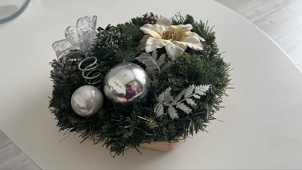 Різдвяний новорічний вінок