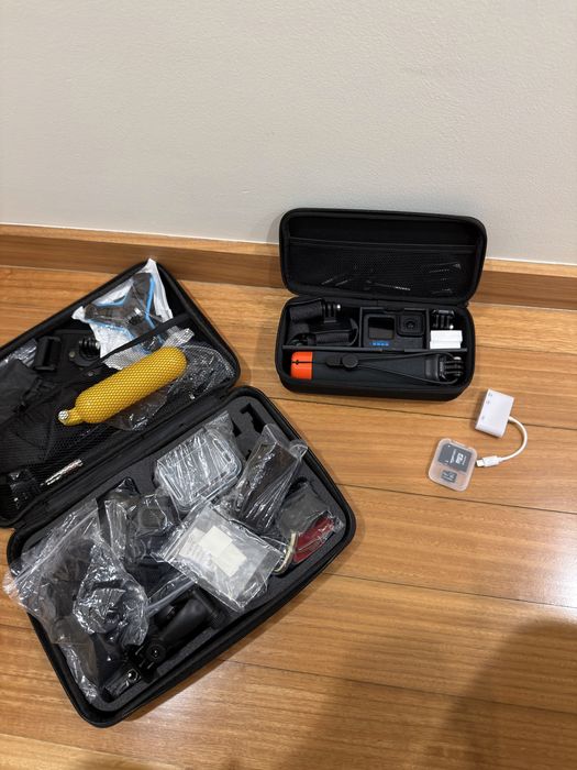 Gopro Hero 12 Black Hard bundle + cerca de 50 acessórios