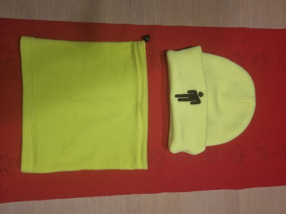 Czapka zimowa z kominem