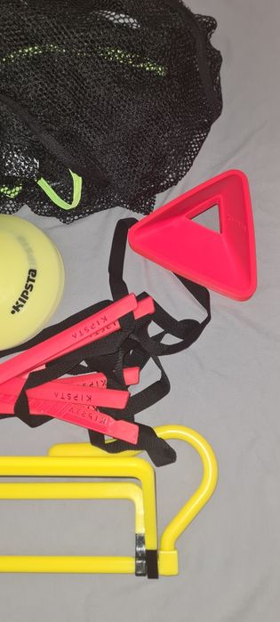 Conjunto de acessórios para treino de futebol
