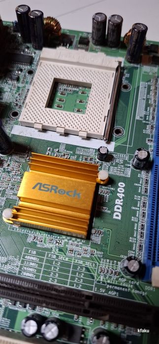 Płyta główna ASRock K7S8X socket 462, ddr400, AGP, retro pc