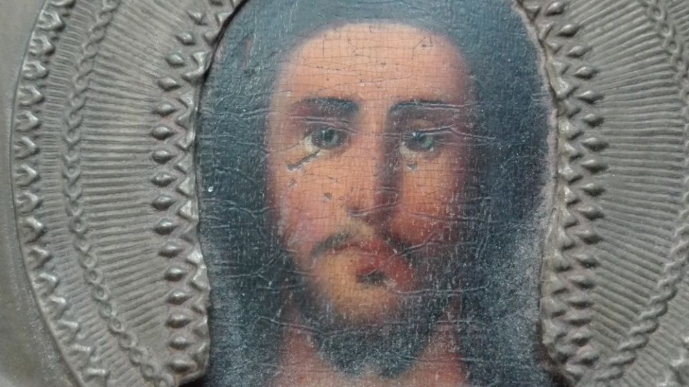 Икона Господь Иисус Христос Вседержитель XIХв.