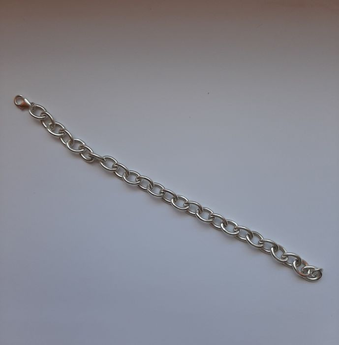 Серебряные серьги и браслет