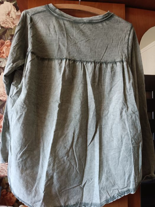 Dekatyzowana koszula khaki