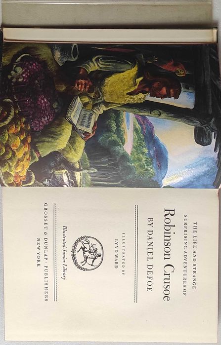 Livro - The Life and Strange Surprising Adventures of Robinson Crusoe