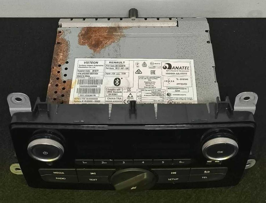 Rádio / Auto Rádio 281153307R - RENAULT CLIO IV