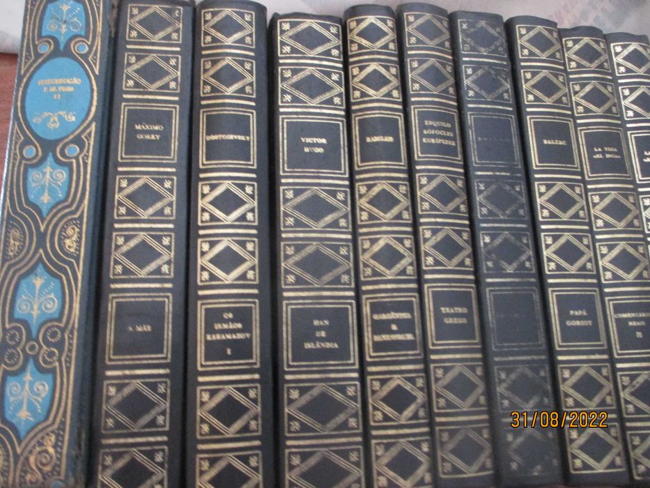 Livros-clássicos-A mãe;Fausto;Decameron Dracula,Ivanhoe,Tarass Bulba