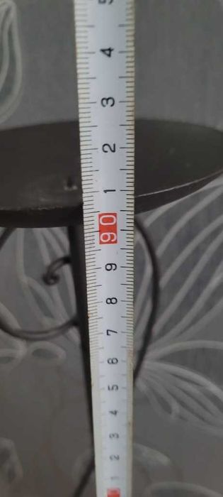 Świecznik metalowy 90 cm