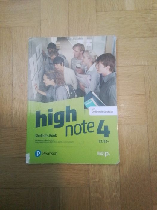 Podręcznik i ćwiczenia do angielskiego,  Pearson, High Note 4
